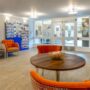 A photo of Oaklands care home reception area
