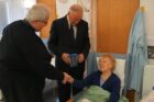 Bishop Gregory With Lord Barry Meeting Clare Roberts In Deeside Hospital Web 1024x681
