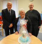 Lord Barry Jones With June Nixon And Bishop Gregory Web